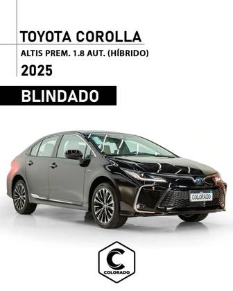 TOYOTA COROLLA 1.8 VVT-I HYBRID FLEX ALTIS PREMIUM CVT